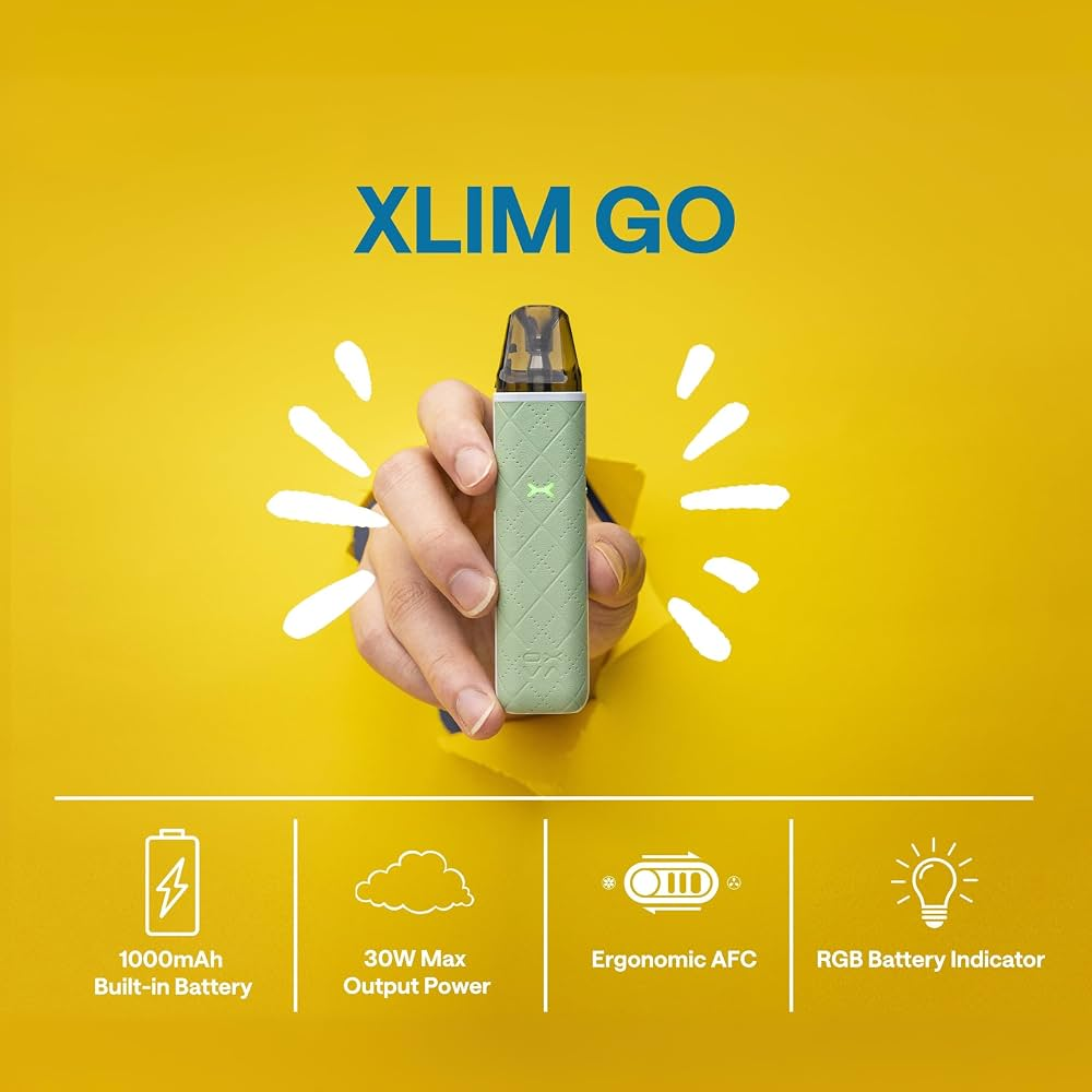 OXVA XLIM GO 1000mAh – A Beginner-Friendly Refillable Pod System with Reliable Performance